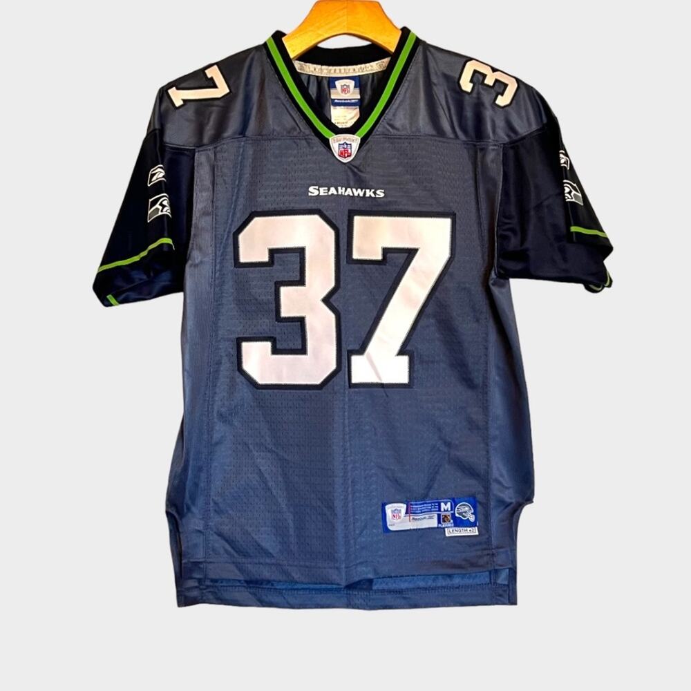 Vintage 1990's Seattle Seahawks Shaun Alexander #37 Youth Jersey